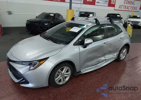 2021 Toyota Corolla Se from USA, damaged, VIN JTND4MBE4M3121104